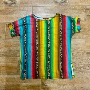 Crazy Train top. Medium runs a little big.